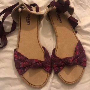 Old Navy Espadrilles new with out tags.